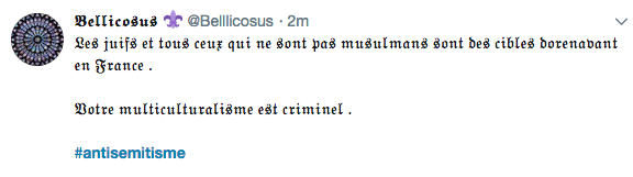 Typo Gothique Twitter