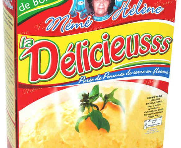 Photo représentant un paquet de puée Mémé Hélène Jewpop