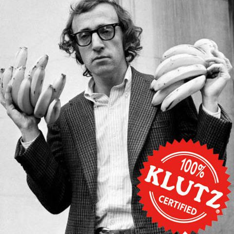 Woody Allen klutz