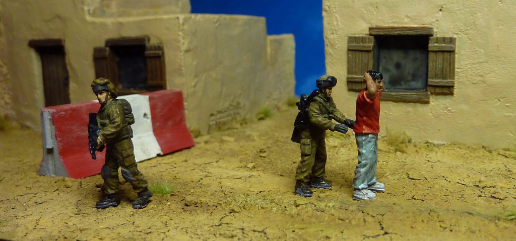 Soldats Tsahal Palestiniens figurines JewPop