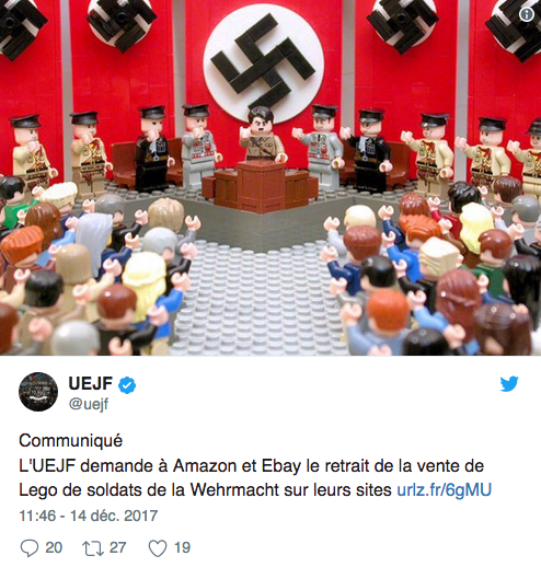 UEJF Lego Nazi jewPop