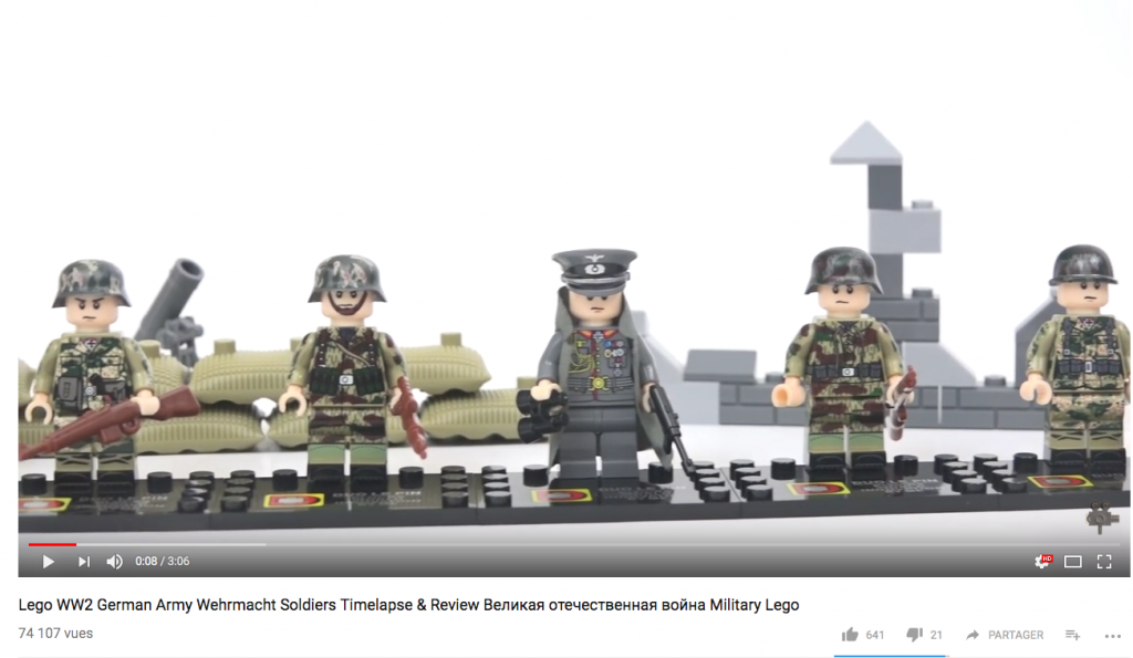 YouTube Lego Nazi JewPop