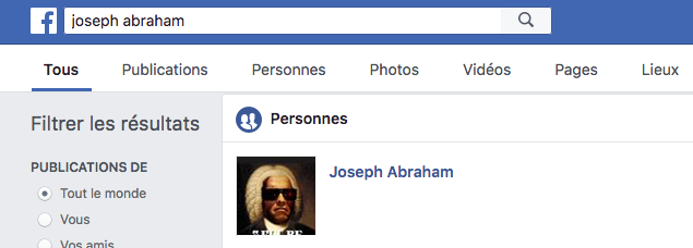 Facebook Joseph Abraham JewPop