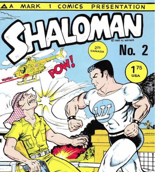 Shaloman comics JewPop