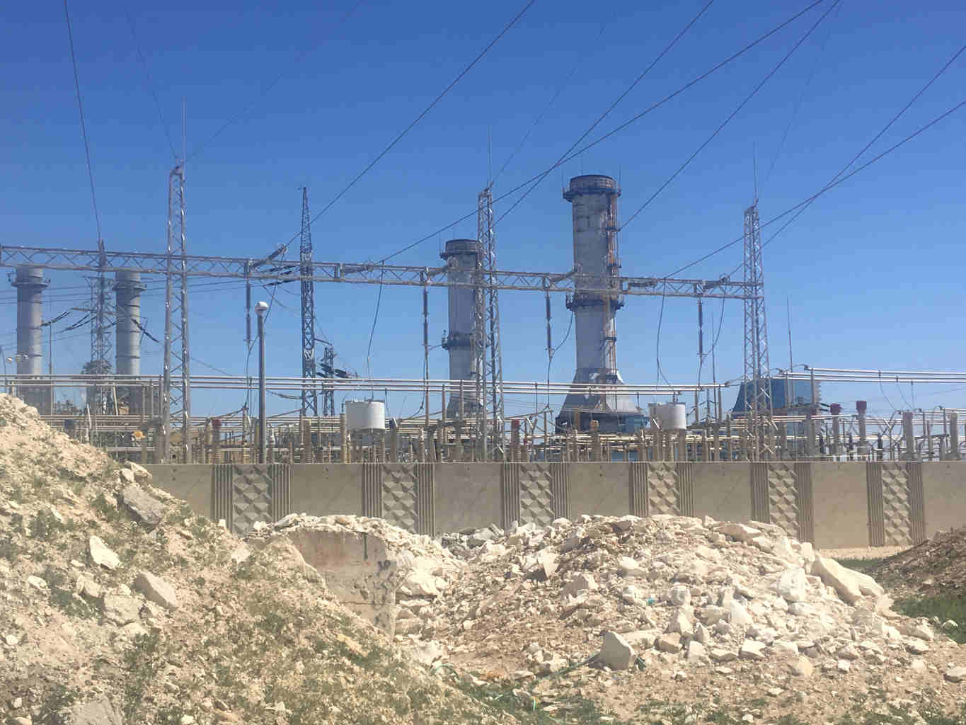Centrale electrique Wadi Nam Bédouins Jewpop