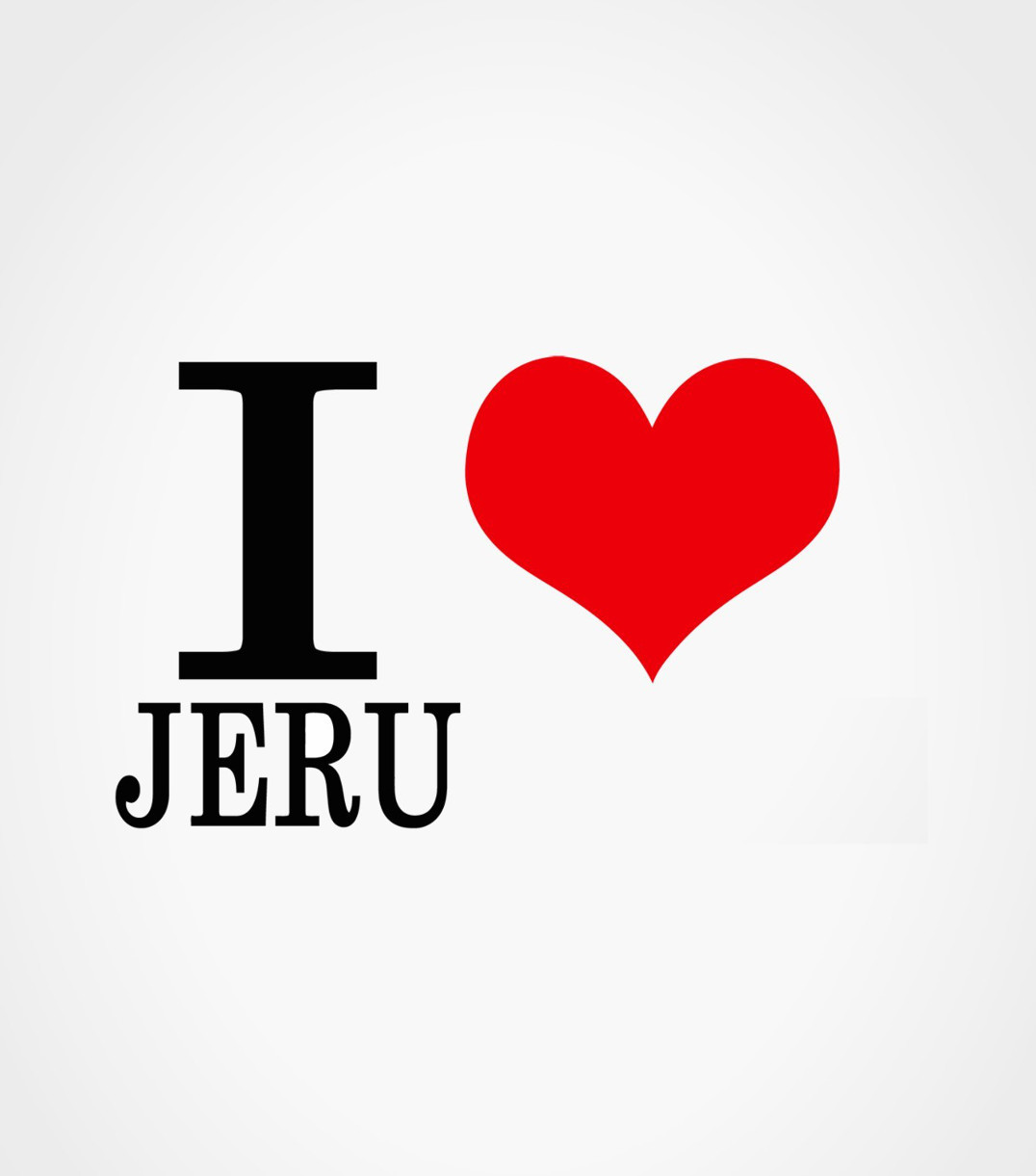 I love Jéru t-shirt Jewpop