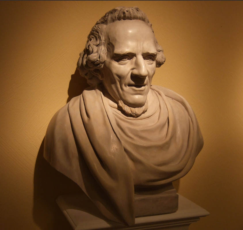 Buste Moses Mendelssohn Jewpop