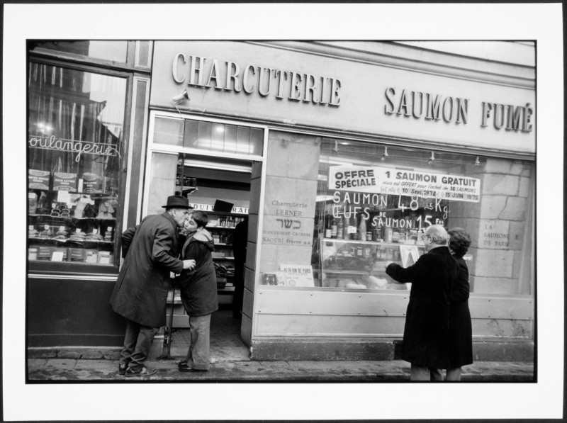 Charcuterie Lerner rue des Rosiers à Paris 1975 - Salomon Rabbi Jacob