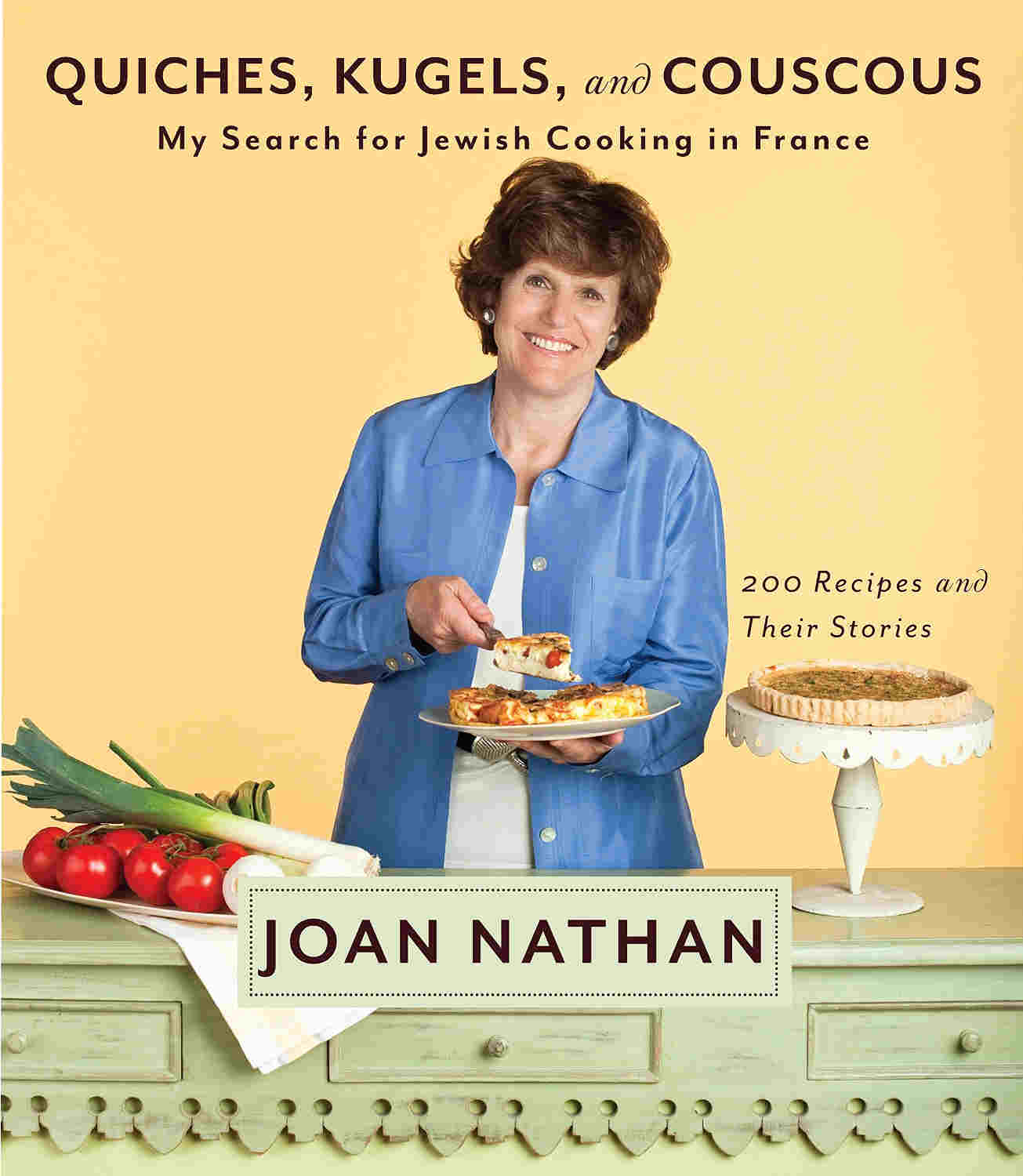 Photo de couverture du livre de Joan Nathan cuisine juive en France Jewpop