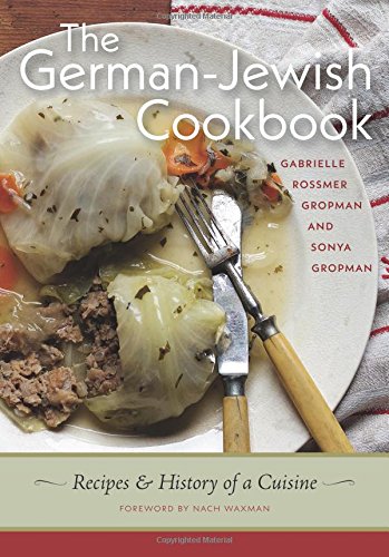Photo représentant la couverture du livre de recettes The German Jewish Cookbook Jewpop