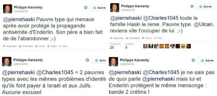 Tweets de Philippe Karsenty Jewpop