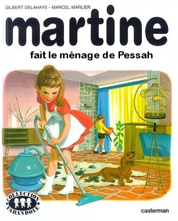 Parodie de couverture de Martine Pessah Jewpop