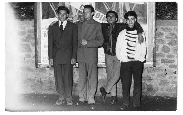 Photo de René Utreger et Georges Kiejman en 1952 Jewpop