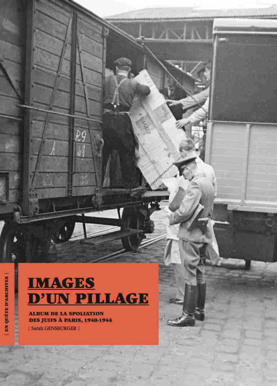 Phoot de couverture du livre Images d'un pillage spoluiation biens juifs Jewpop