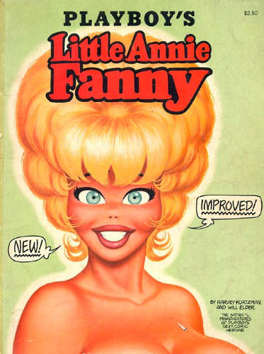 Dessin de Little Annie Fanny Playboy Mad Jewpop
