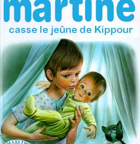 Couverture parodique Martine Kippour Jewpop