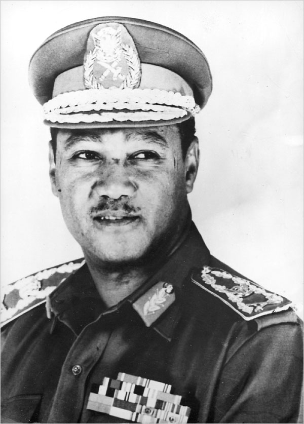 Le président soudanais Nimeiri Jewpop