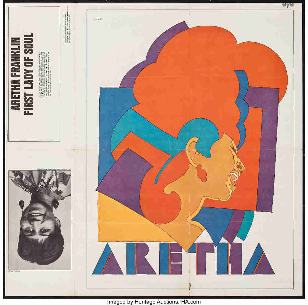 Pochette disque Aretha Franklin Glaser Jewpop