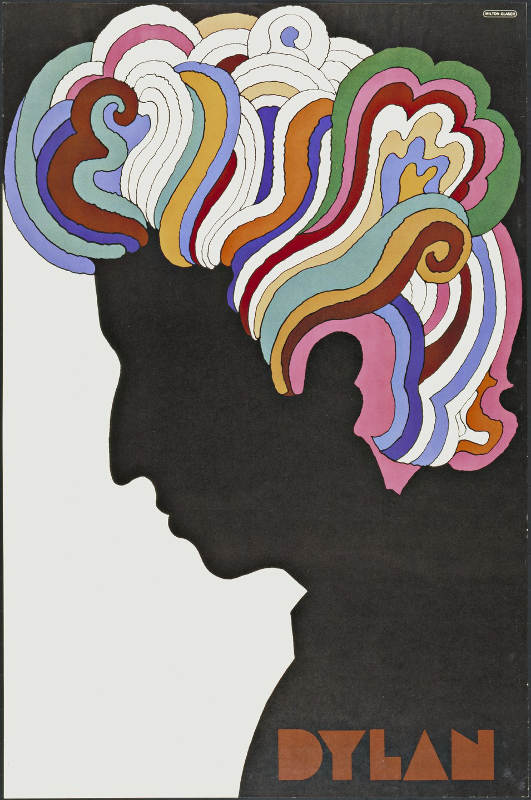 Poster Bob Dylan Milton Glaser